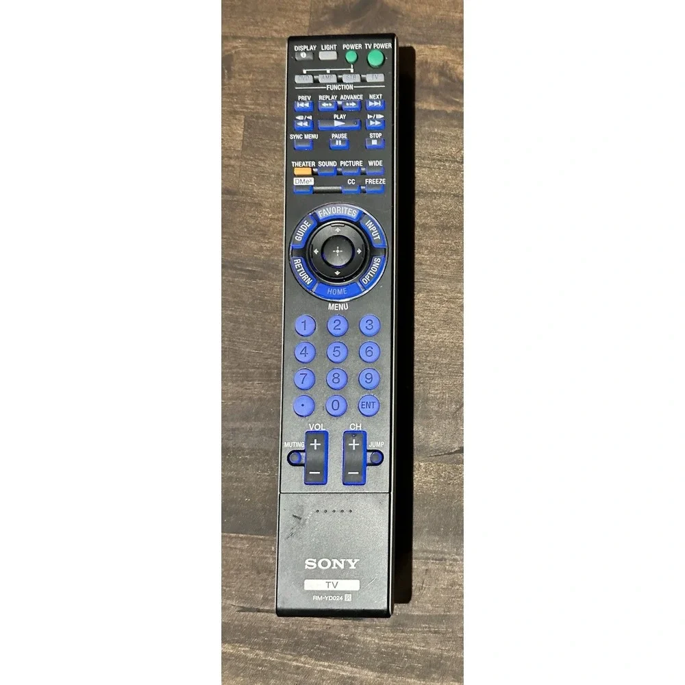 SONY Bravia OEM RM-YD024 ORIGINAL TV REMOTE CONTROL‎ HAND UNIT